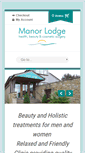 Mobile Screenshot of manor-beauty.co.uk